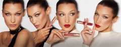 CHARLOTTE TILBURY 品牌彩妆灵感缪斯 BELLA HADID倾情演绎CT羽雾唇釉系列广告大片！